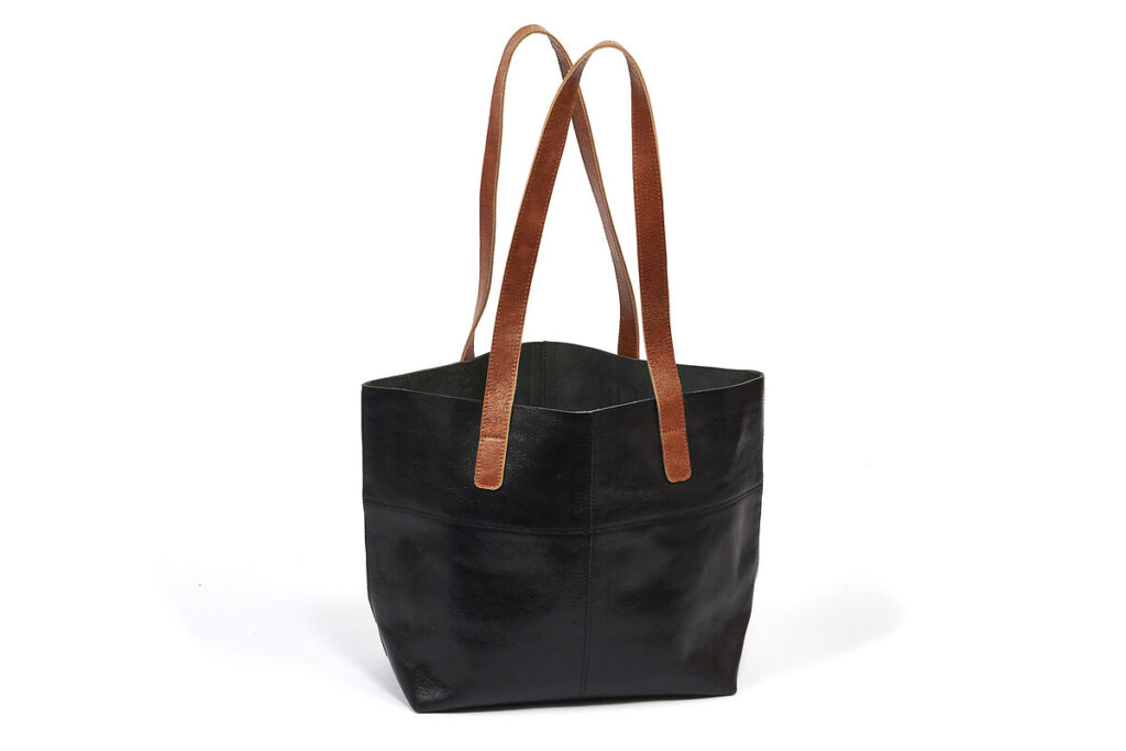 Sac cabas en cuir eco