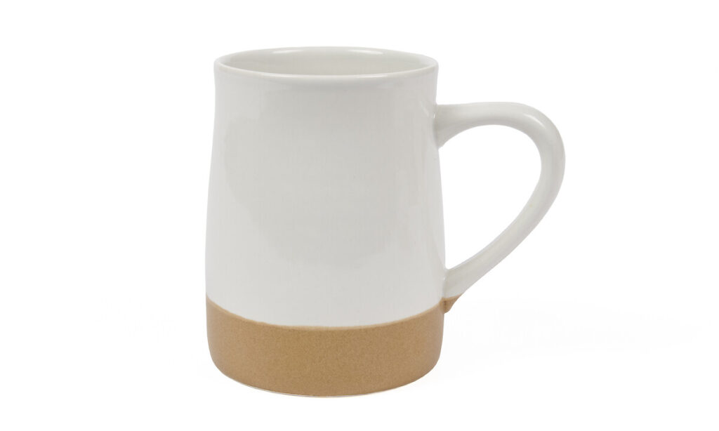 Mug en céramique beige