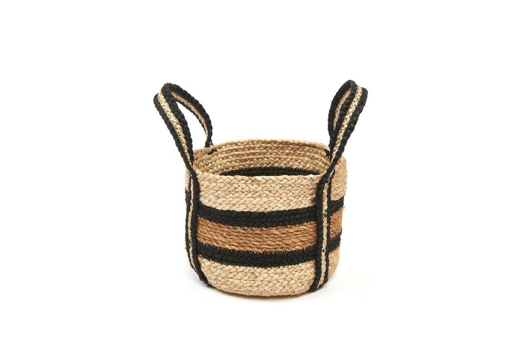 Panier en jute et hogla S