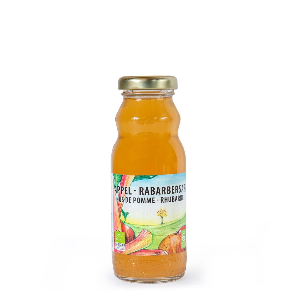 Jus bio pomme-rhubarbe 20cl