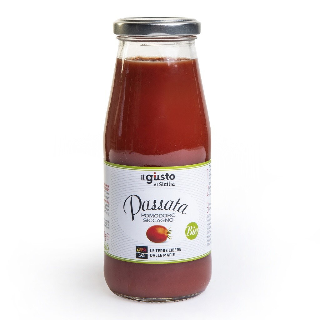 Passata de tomates Siccagno bio 410g