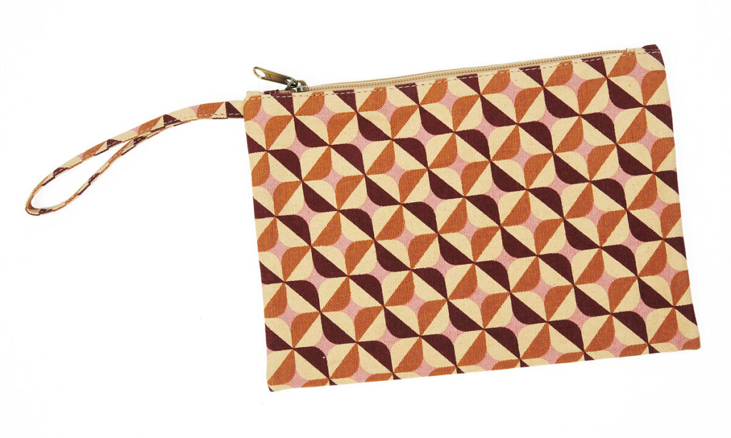 Pochette coton bio 'Seventies'