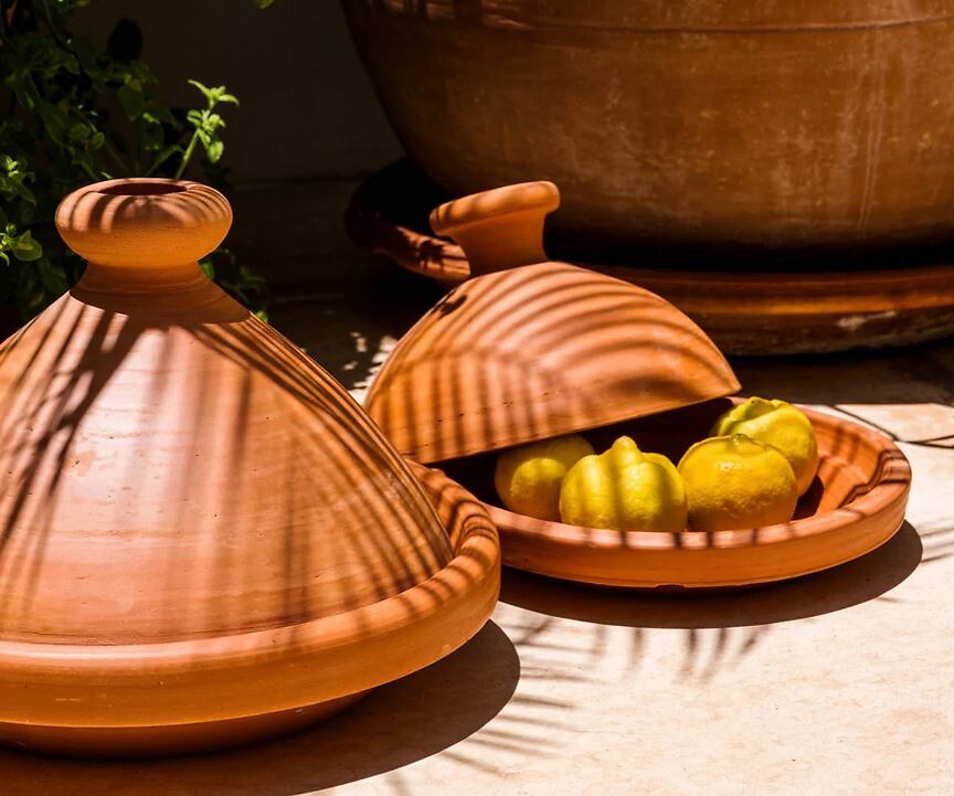 Tajine terre cuite naturel 35cm