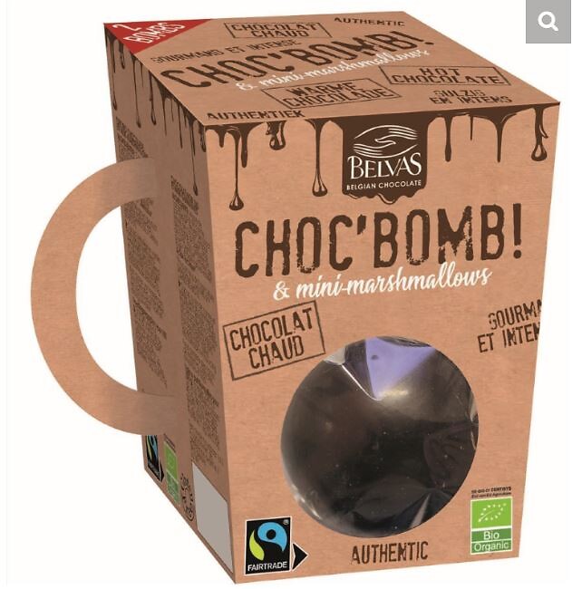 Choc'Bomb Belvas bio 35g x 2