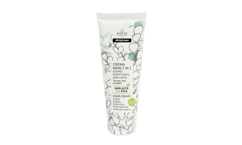 Crème mains 2 en 1 tea tree et aloe vera bio 75 ml