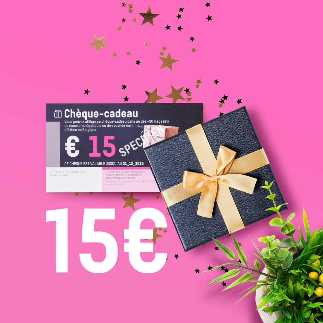 Chèque Cadeau 15 euros